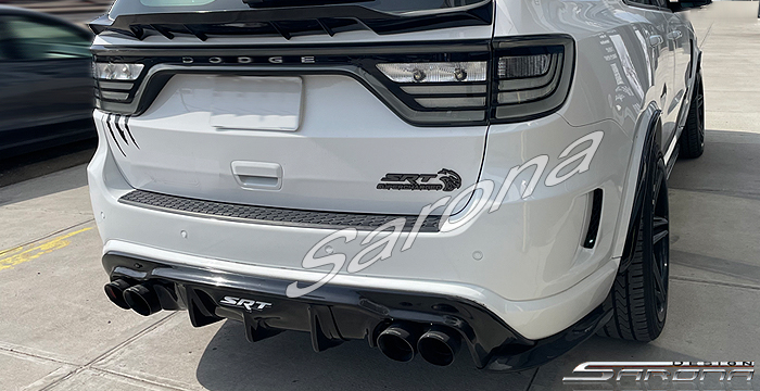Custom Dodge Durango  SUV/SAV/Crossover Rear Lip/Diffuser (2017 - 2025) - $980.00 (Part #DG-041-RA)